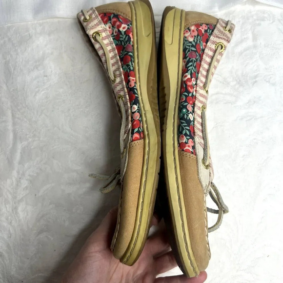 Sperry Top Sider Angelfish Liberty Floral Loafers Size 8.5 - Picture 8 of 10